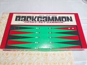 Vintage 1975 Alfred Sheinwold Ready-Set-Gammon Self Teaching Backgammon Complete